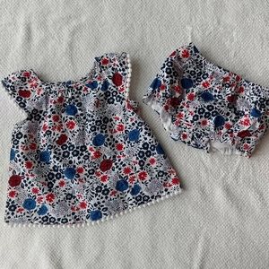 Baby Nautica Matching Set Size 3-6m